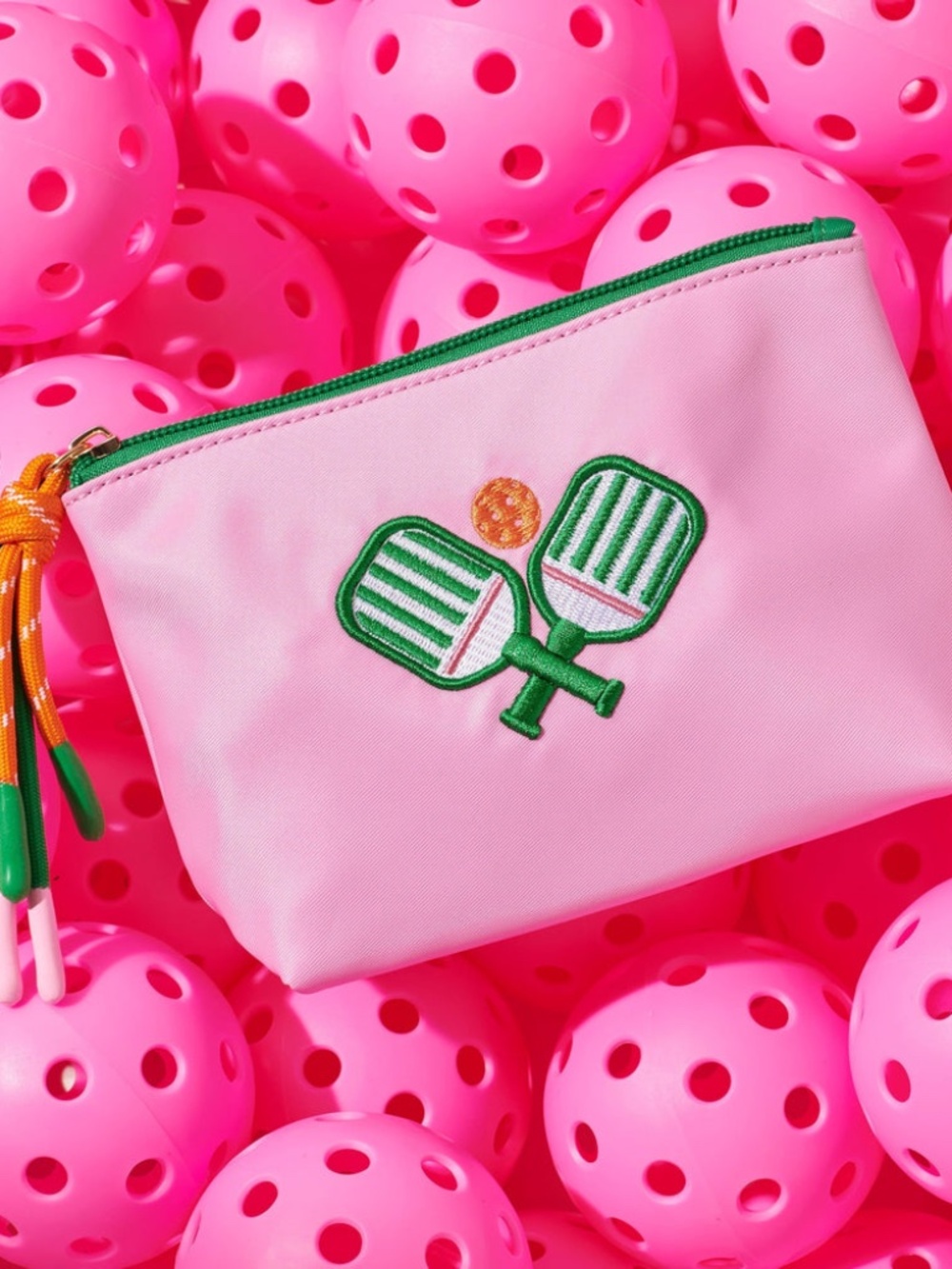 New Shiraleah Pickleball Paddles Small Zip Pouch